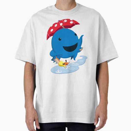 Funny Oswald and Weenie Oversized T-Shirt for Sale by danhodanho