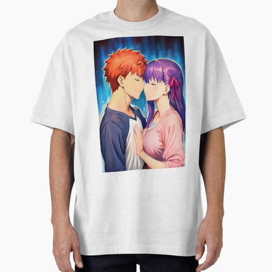 "Shirou & Sakura - 1" Oversized T-Shirt for Sale by Infinite-Aspire