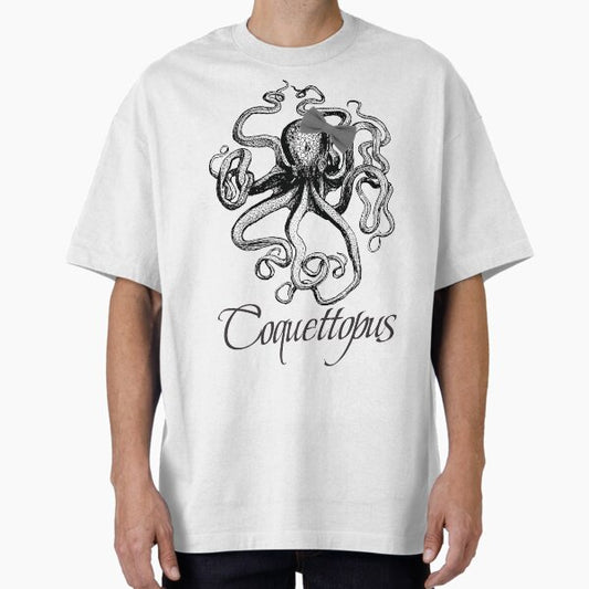 Coquettopus vintage coquette octopus Oversized T-Shirt for Sale by LeoLabs