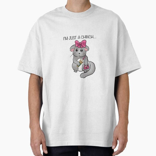 Coquette Chinchilla Oversized T-Shirt for Sale by IzaArtstyles