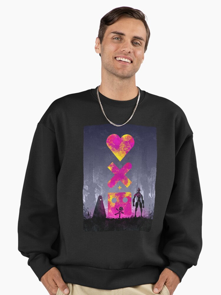 Love Death Robots Premium Oversized Sweatshirt