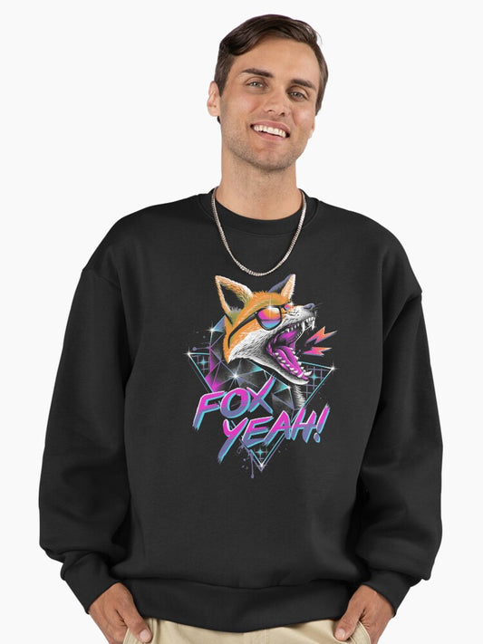 Fox Yeah! Premium Oversized Sweatshirt