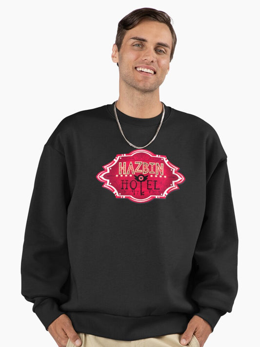 hazbin hotel Premium Oversized Sweatshirt