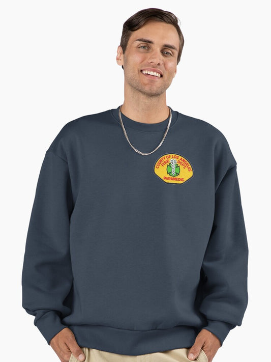 Los Angeles County Fire Department Paramedic Premium Oversized Sweatshirt
