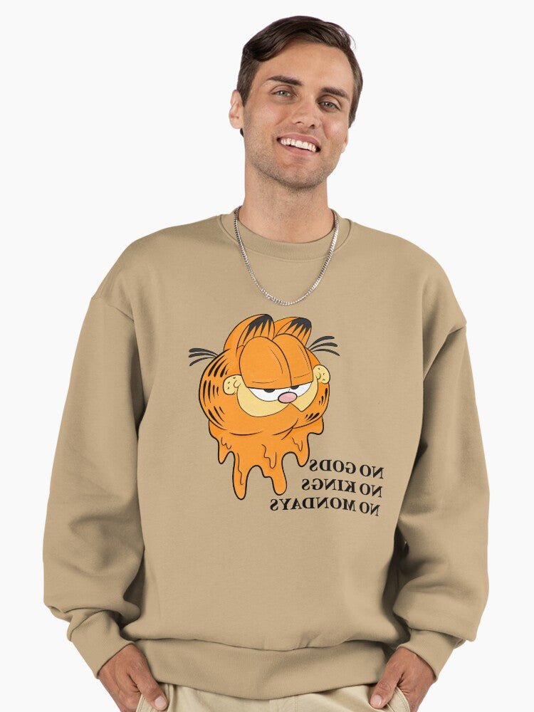 what’s a god to a lasagna? Premium Oversized Sweatshirt