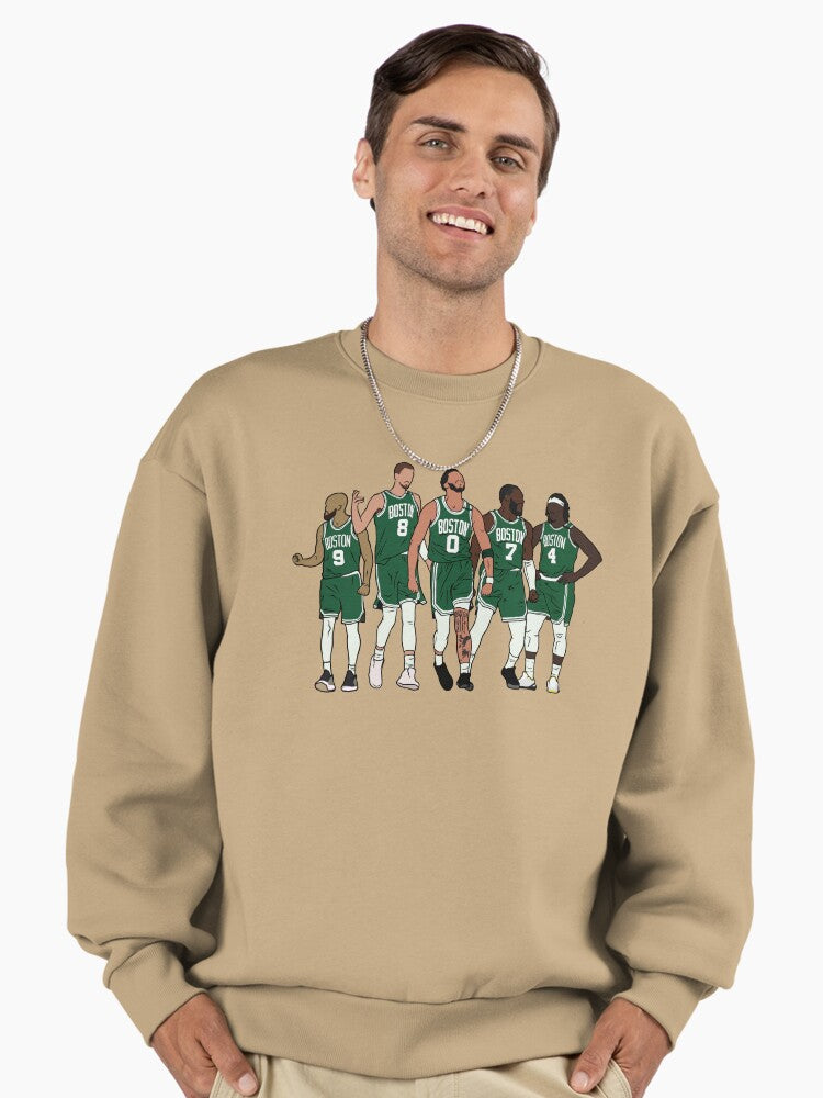 D White, KP, Jrue & The Jays Premium Oversized Sweatshirt