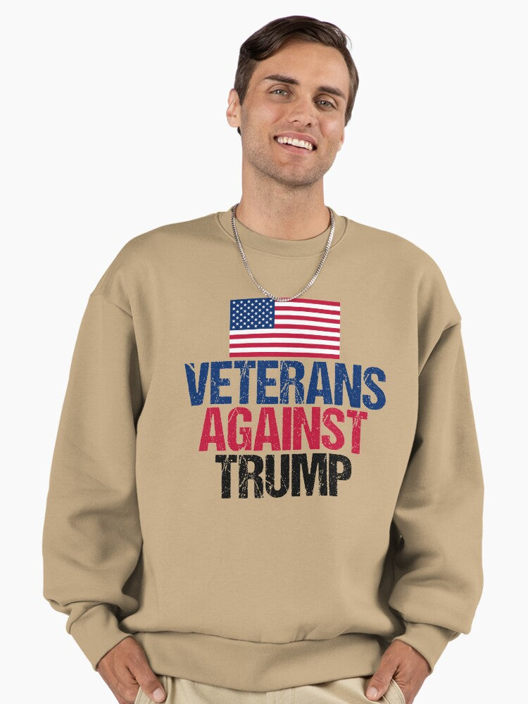 Veterans Against Trump Premium Oversized Sweatshirt