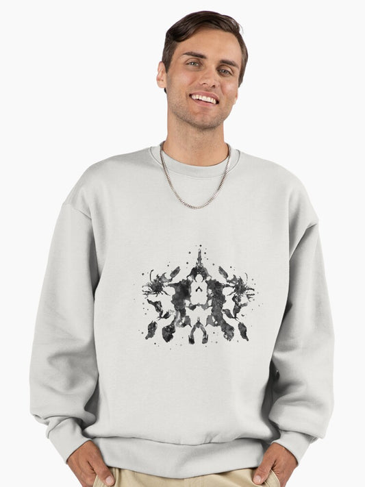Rorschach, watercolor Rorschach, card 10 Premium Oversized Sweatshirt