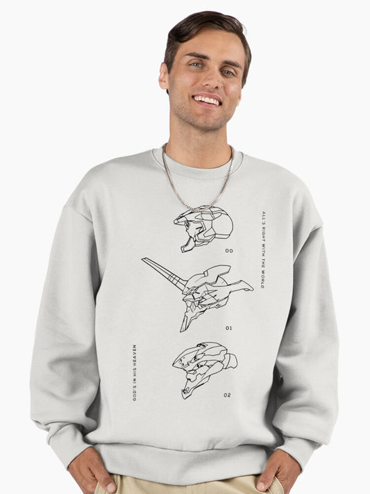 Eva Units Premium Oversized Sweatshirt