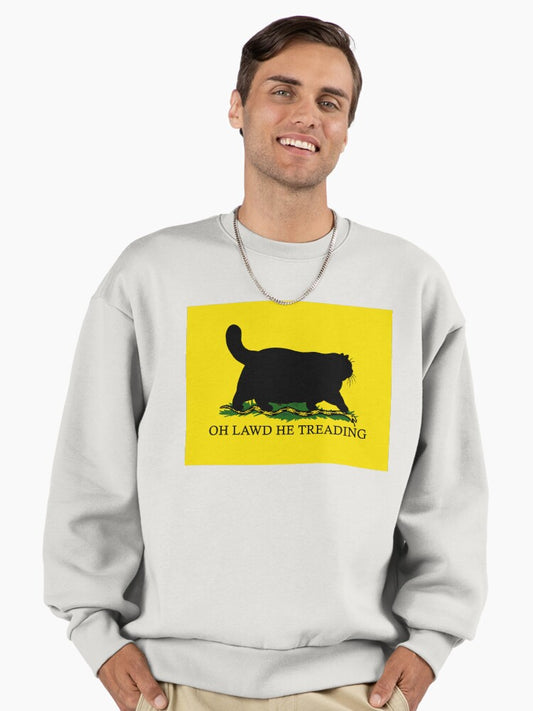 Oh Lawd He Treading Premium Oversized Sweatshirt
