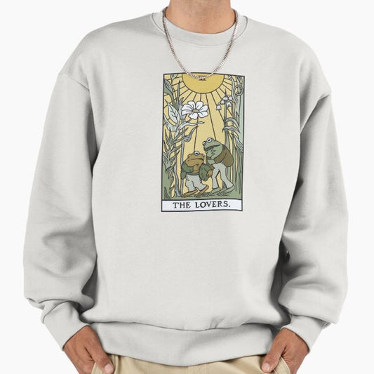 "Frog and toad <3" Premium Oversized Sweatshirt for Sale by c-arlyb