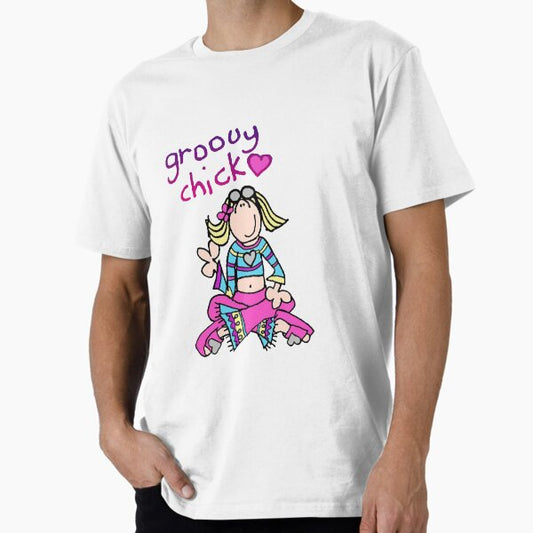 Groovy Chick Girls 2000s Y2K vintage Premium T-Shirt for Sale by MSD-Clothes-