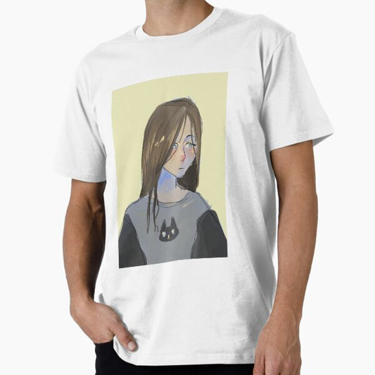 "Lofi Cat girl" Premium T-Shirt for Sale by SketchySkelly