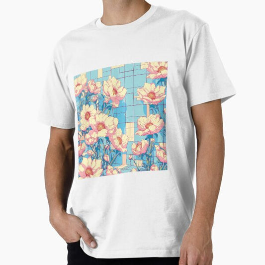 "Lofi Flowers" Premium T-Shirt for Sale by charmthirteen