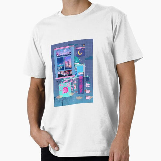 "SeerLight desktop night" Premium T-Shirt for Sale by SeerStuff