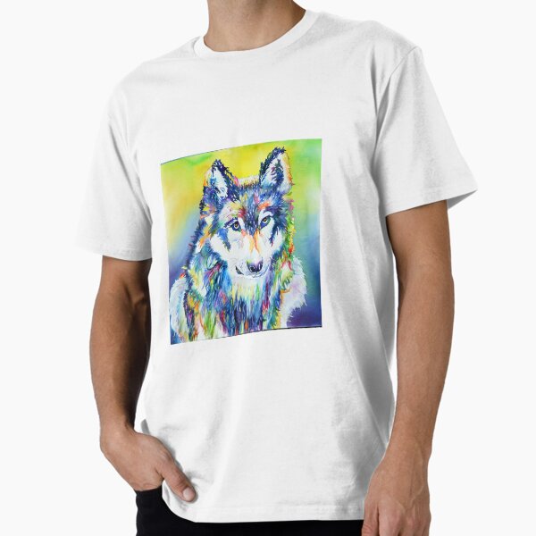 Dakota Wolf Premium T-Shirt for Sale by DeborahFox
