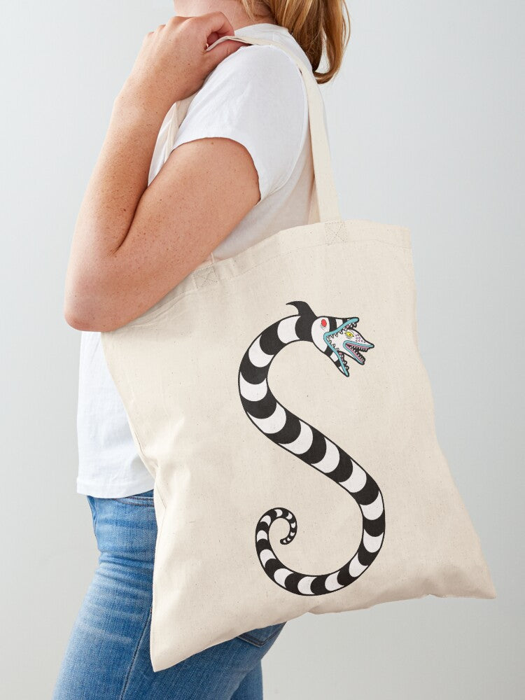 Sandy Tote Bag | Cute Halloween Tote Bag | Reusable Eco Shopping Bag