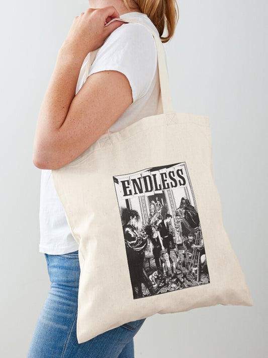 Gift For Men The Sandman Funny Graphic Gift Tote Bag | Cute Halloween Tote Bag | Reusable Eco Shopping Bag