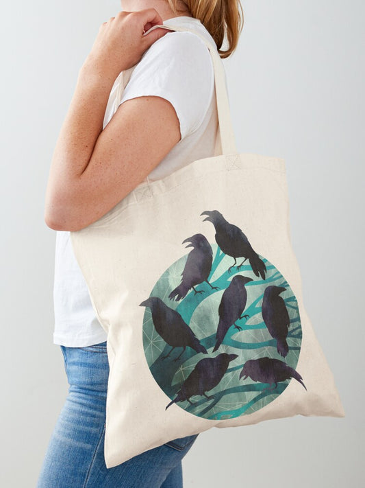 The Gathering Tote Bag | Cute Halloween Tote Bag | Reusable Eco Shopping Bag