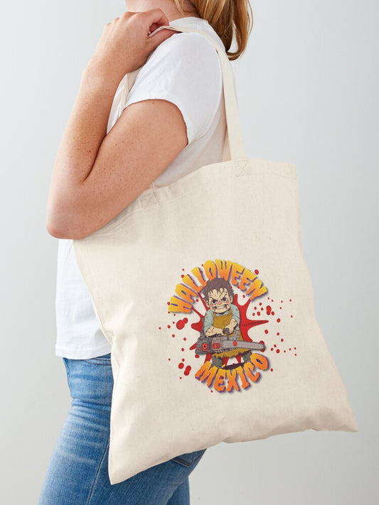 Halloween Mexico Limited Edition Halloween 2025 Merch 13 Tote Bag | Spooky Halloween Tote Bag | Trendy Reusable Bag