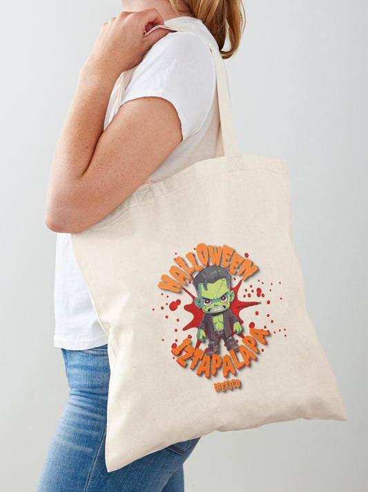 Halloween Iztapalapa Mexico Limited Edition Halloween 2025 Merch 10 Tote Bag | Spooky Halloween Tote Bag | Trendy Reusable Bag