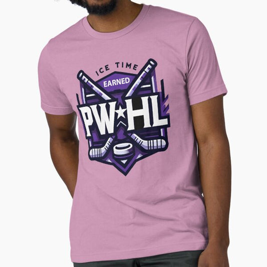 Ice Time Earned: PWHL Tri-blend T-Shirt by ObjCrea123
