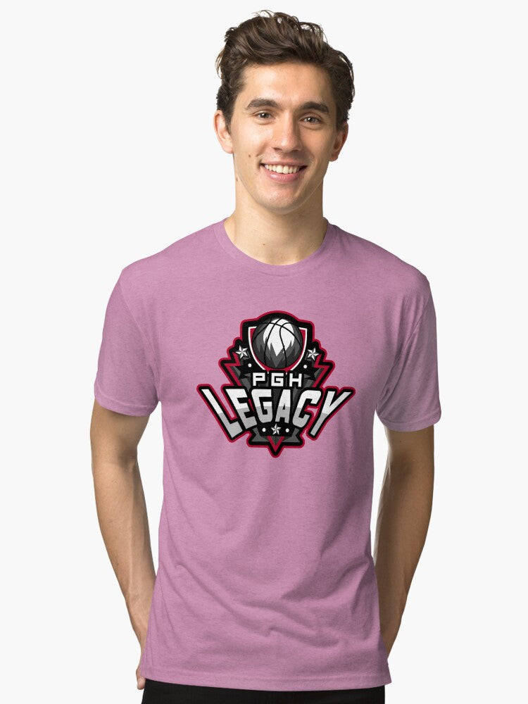 Pgh Legacy Tri-blend T-shirt | Trendy Graphic Tee | Casual Unisex T-shirt