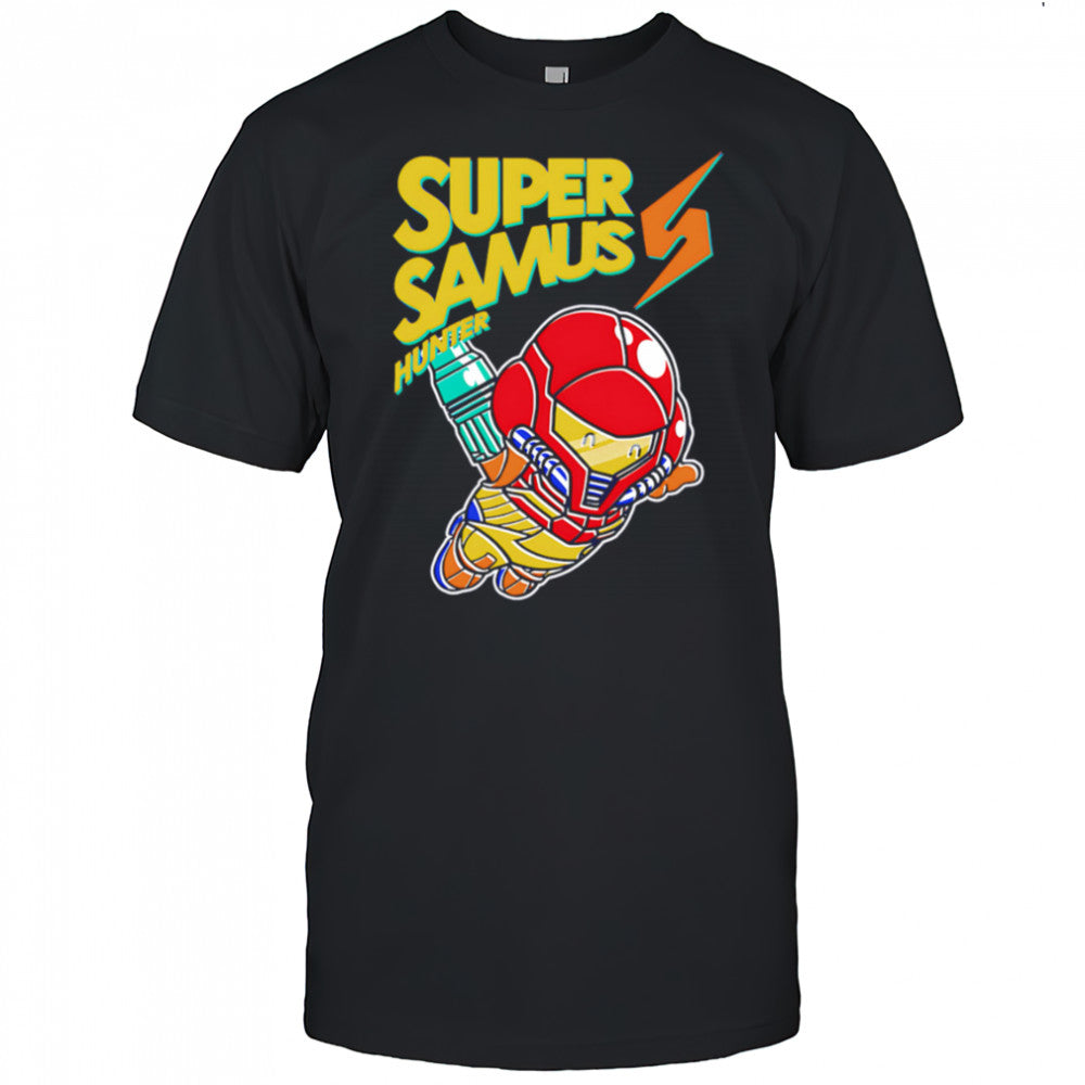 Super Samus Hunter robot shirt