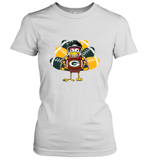 The Green Bay Packers Thanksgiving Turkey Football Nfl Women039S T Shirt