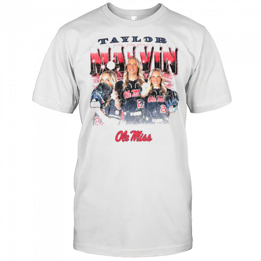 Taylor Malvin Ole Miss Softball T Shirt