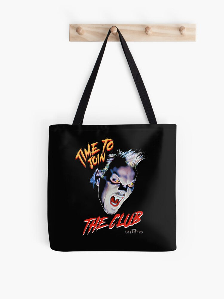 The Lost Boys Time To Join The Club Tote Bag | Cute Halloween Tote Bag | Reusable Eco Shopping Bag