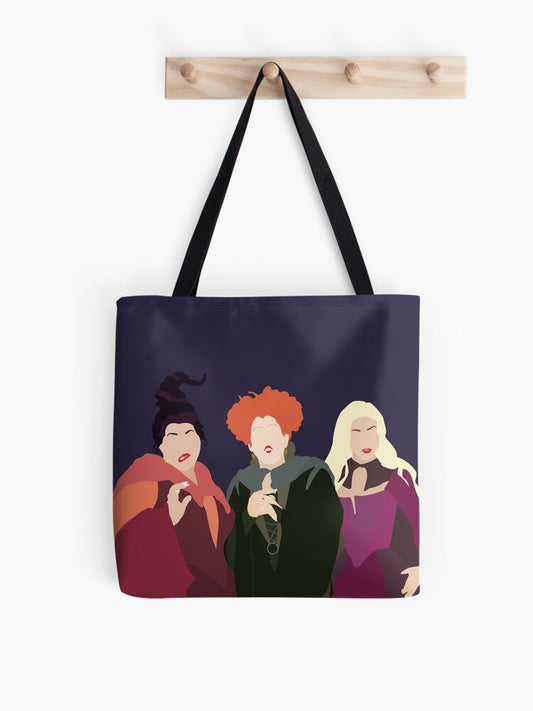 Hocus Pocus Tote Bag | Cute Halloween Tote Bag | Reusable Eco Shopping Bag