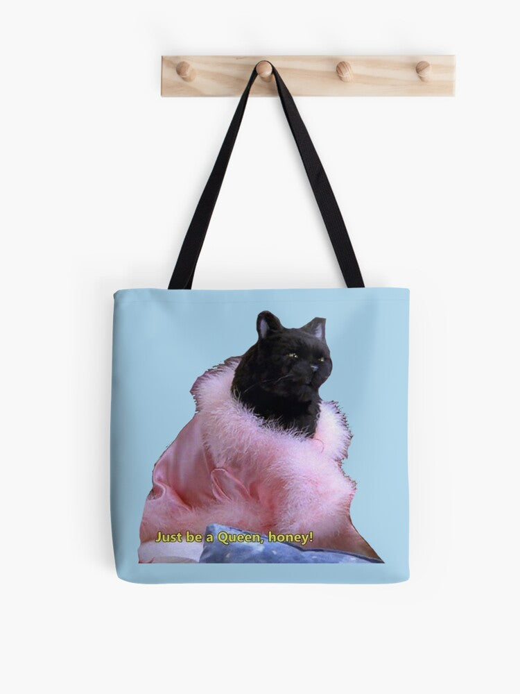 Be A Queen Tote Bag | Cute Halloween Tote Bag | Reusable Eco Shopping Bag