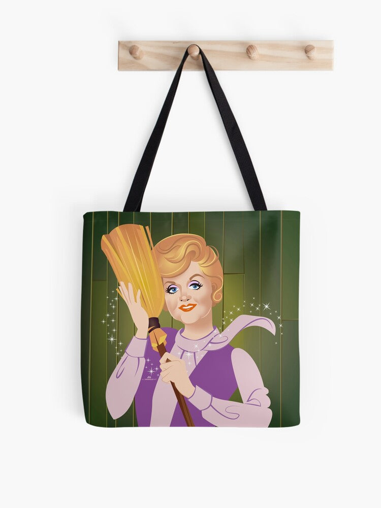 My First Broom Tote Bag | Cute Halloween Tote Bag | Reusable Eco Shopping Bag
