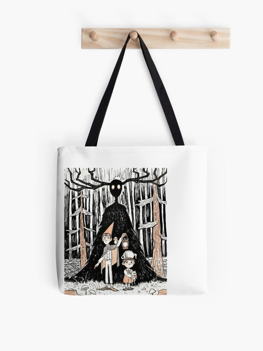 Over The Garden Wall Beast Tote Bag | Cute Halloween Tote Bag | Reusable Eco Shopping Bag