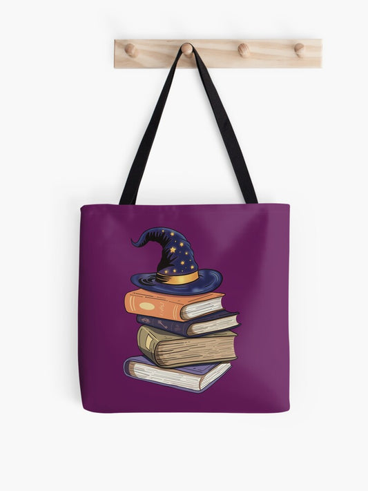 Magic Stories Tote Bag | Cute Halloween Tote Bag | Reusable Eco Shopping Bag