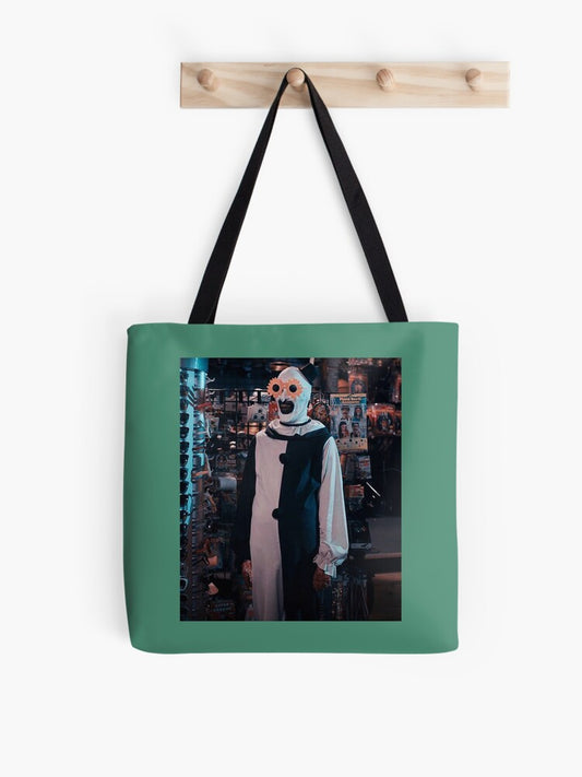 Terrifier 2 Tote Bag | Cute Halloween Tote Bag | Reusable Eco Shopping Bag