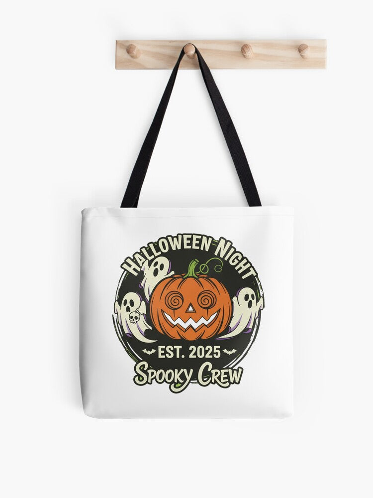 Halloween Night Tote Bag | Spooky Halloween Tote Bag | Trendy Reusable Bag