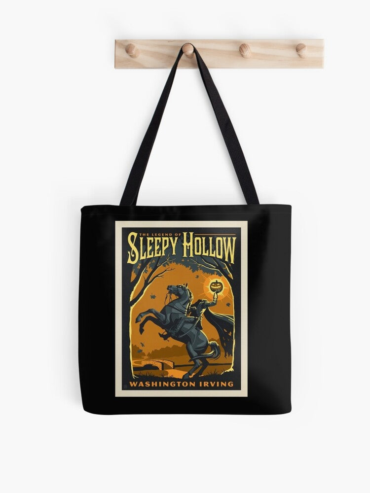 Vintage Sleepy Hollow Tote Bag | Cute Halloween Tote Bag | Reusable Eco Shopping Bag