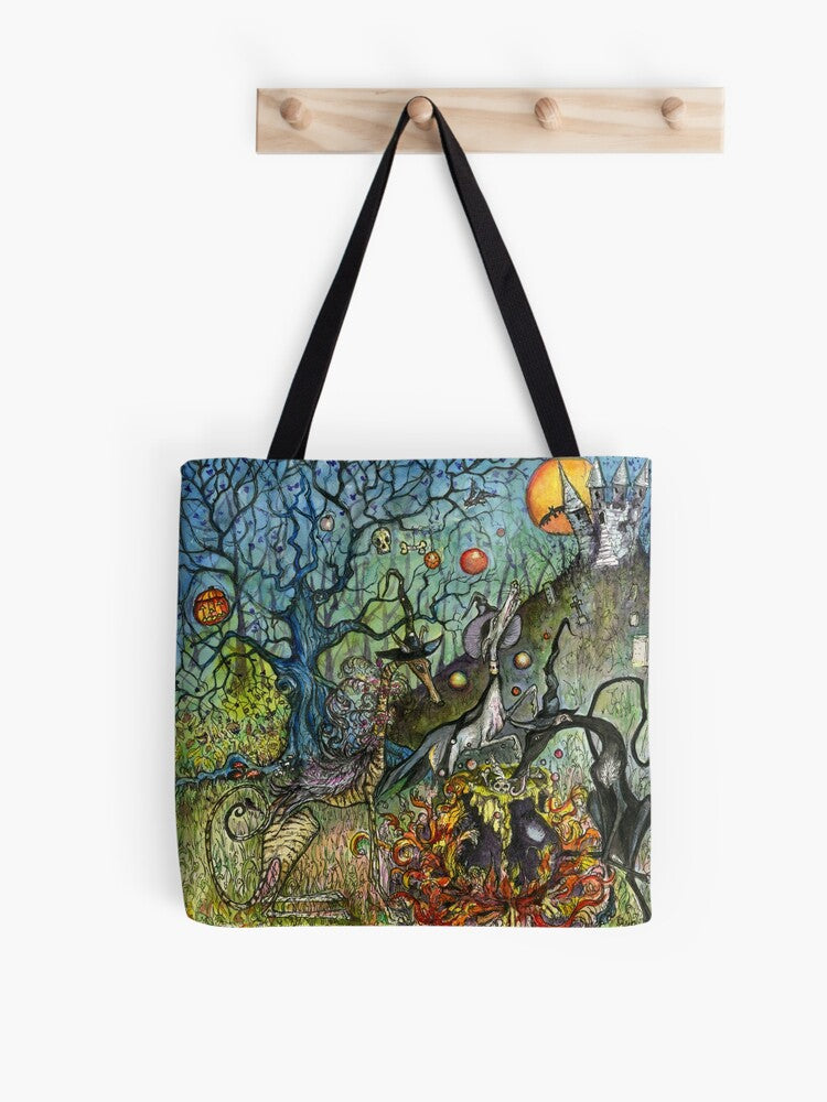 The Witches Tote Bag | Cute Halloween Tote Bag | Reusable Eco Shopping Bag