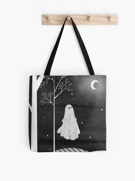 Walter Tote Bag | Cute Halloween Tote Bag | Reusable Eco Shopping Bag