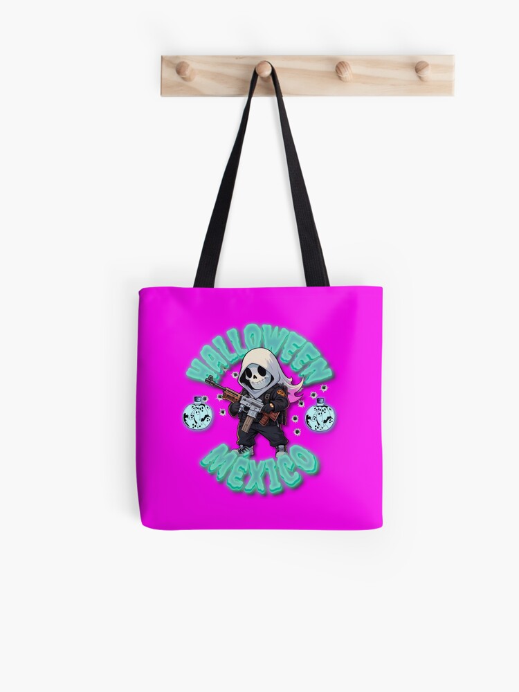 Halloween Mexico Limited Edition Halloween 2025 Merch 19 Tote Bag | Spooky Halloween Tote Bag | Trendy Reusable Bag