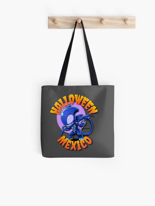 Halloween Mexico Limited Edition Halloween 2025 Merch 3 Tote Bag | Spooky Halloween Tote Bag | Trendy Reusable Bag