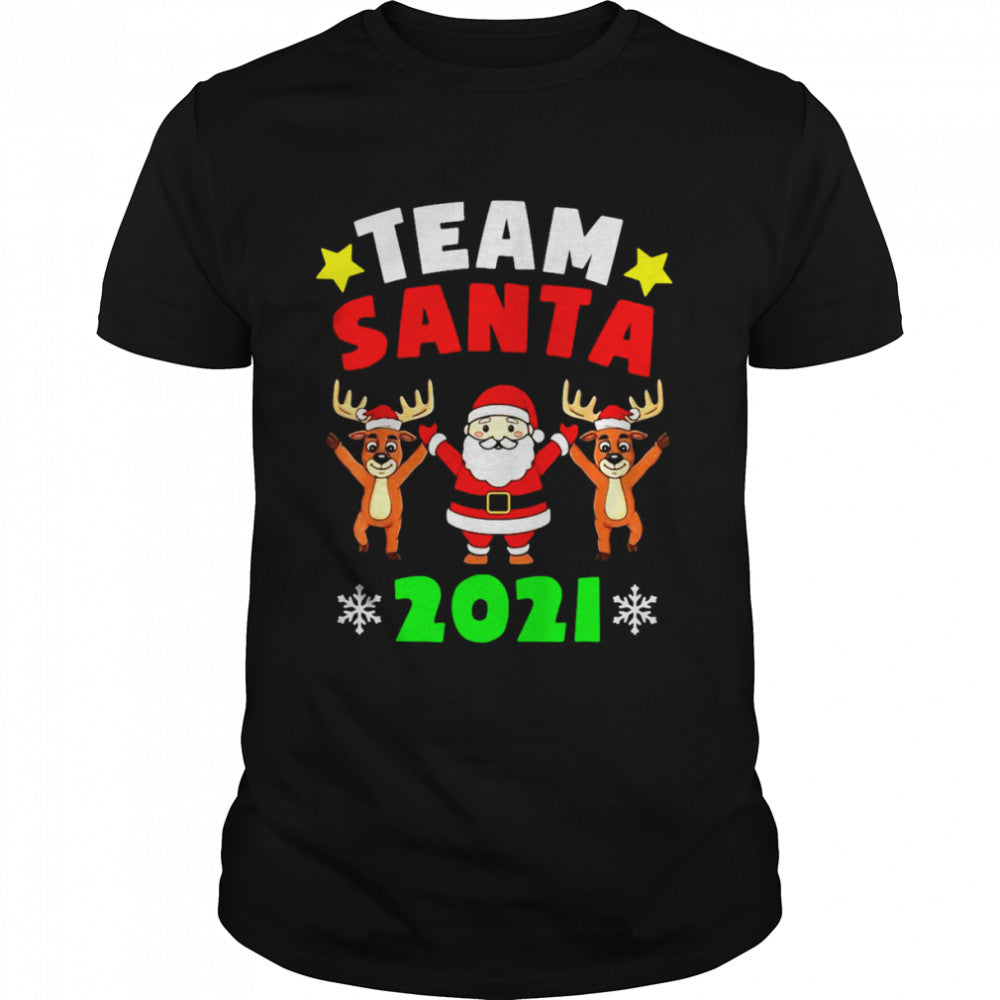 Team Santa 2021 Christmas Pajamas Family Santa Sweater Shirt