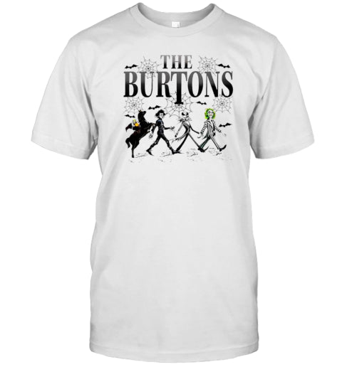 The Burtons Walking Street The Burtons Friends Halloween Jack Skellington T Shirt