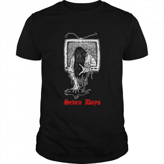 The Ring Horror Movie Samara Seven Days Halloween shirt