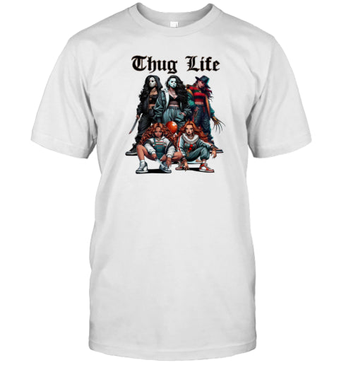 Thug Life Horror For The Ladies T Shirt