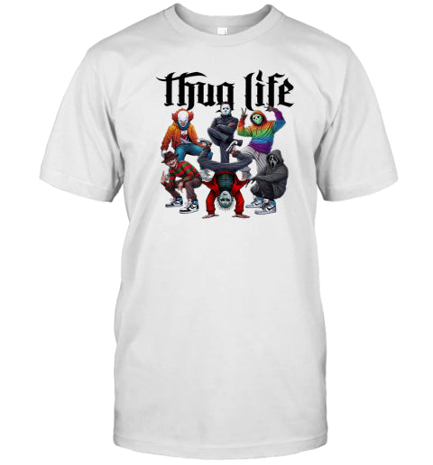 Thug Life Horror Funny T Shirt