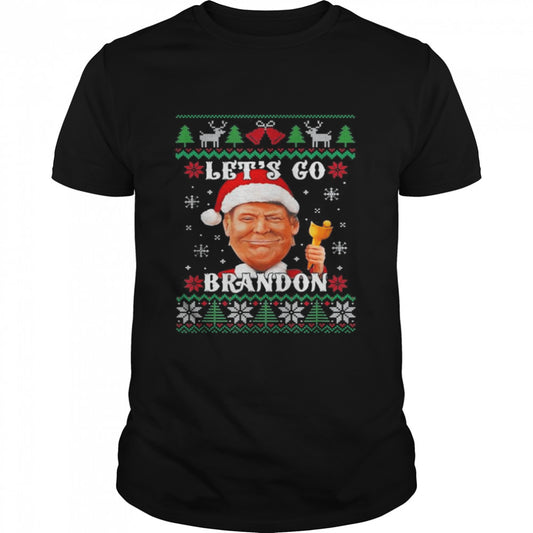 Trump Let’s Go Brandon Ugly 2022 Christmas T Shirt
