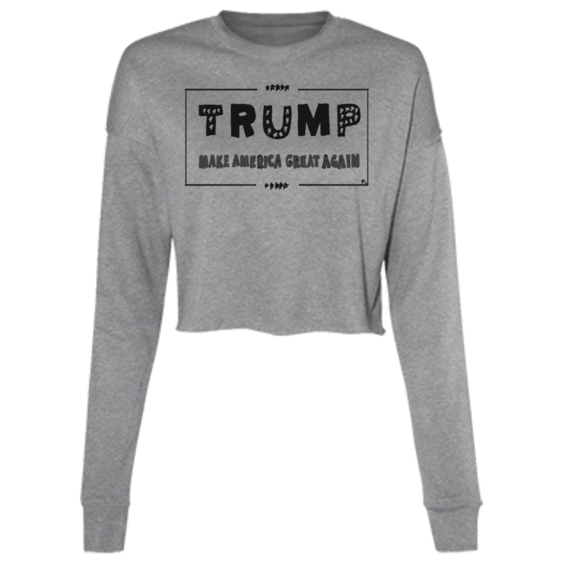 Trump Make America Great Again Crop Top